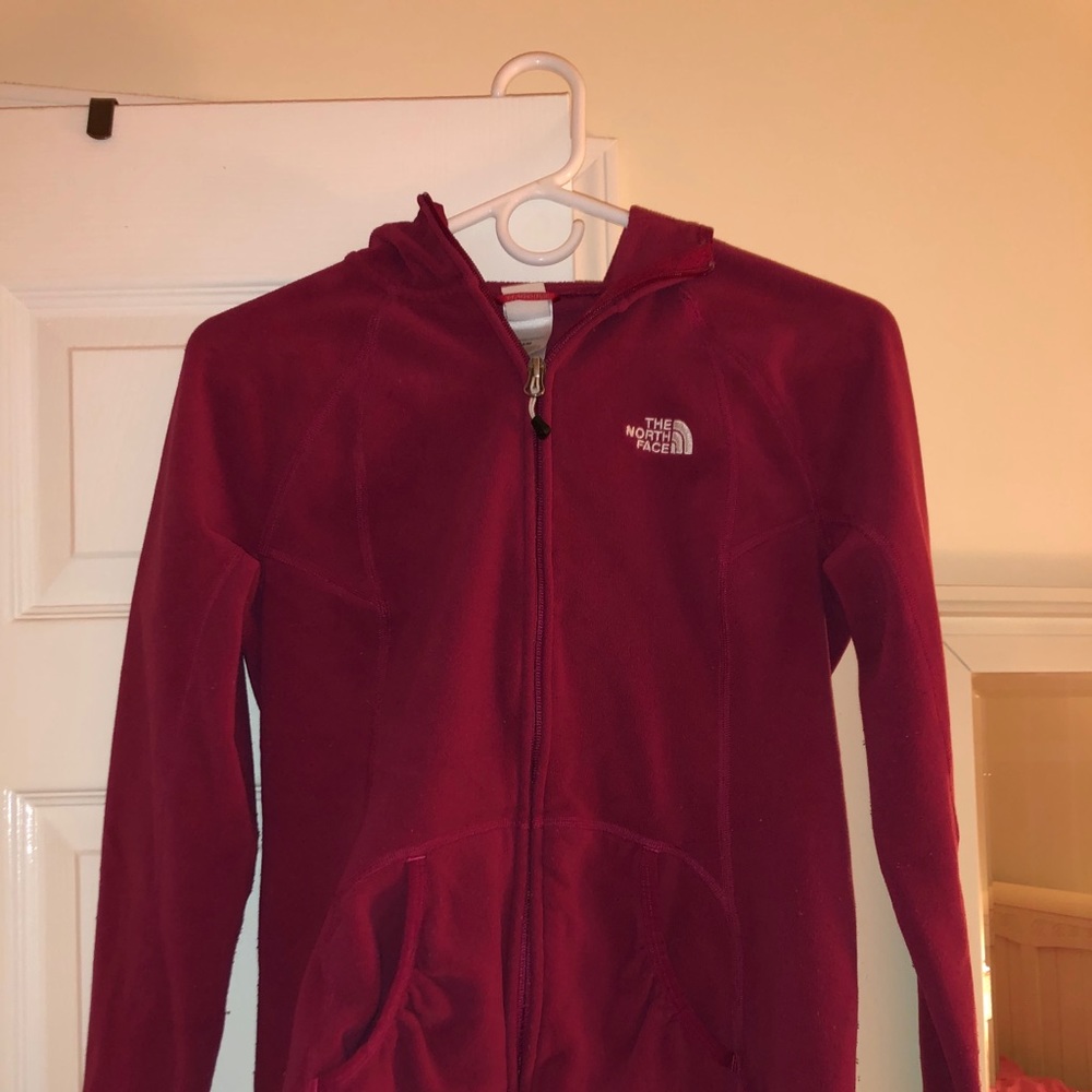 north face full zip hoodie
